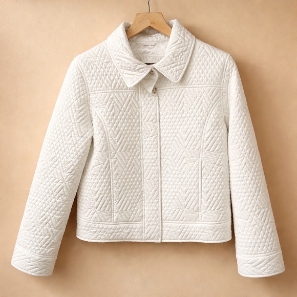Weatherproof Jackets & Blazers - Weatherproof Garment Company White Quilted Puffer Jacket